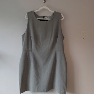 Classic Black and White Houndstooth Dress